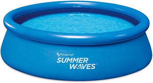 lot 5865 image: Summer Waves 10 Quick Set Pool, 10x30