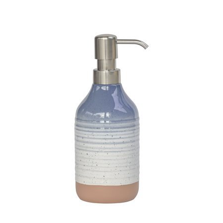 lot 108 image: Better Homes & Gardens Ceramic Blue Ombre Soap Pump
