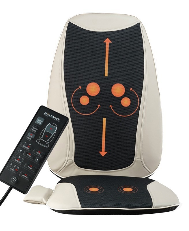 lot 110 image: Belmint Shiatsu Massage Seat Cushion with Heat