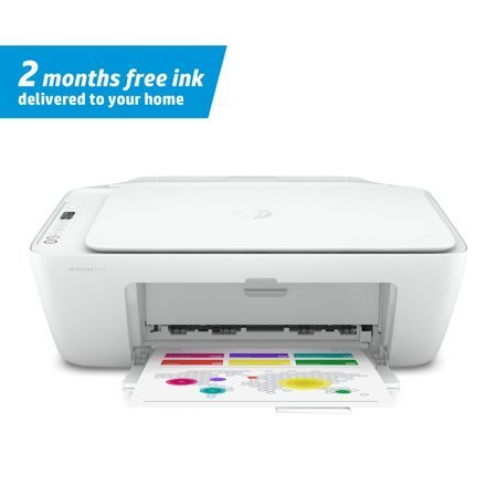 lot 274 image: HP DeskJet 2752 Wireless All-in-One Color Inkjet Printer - Instant Ink Ready