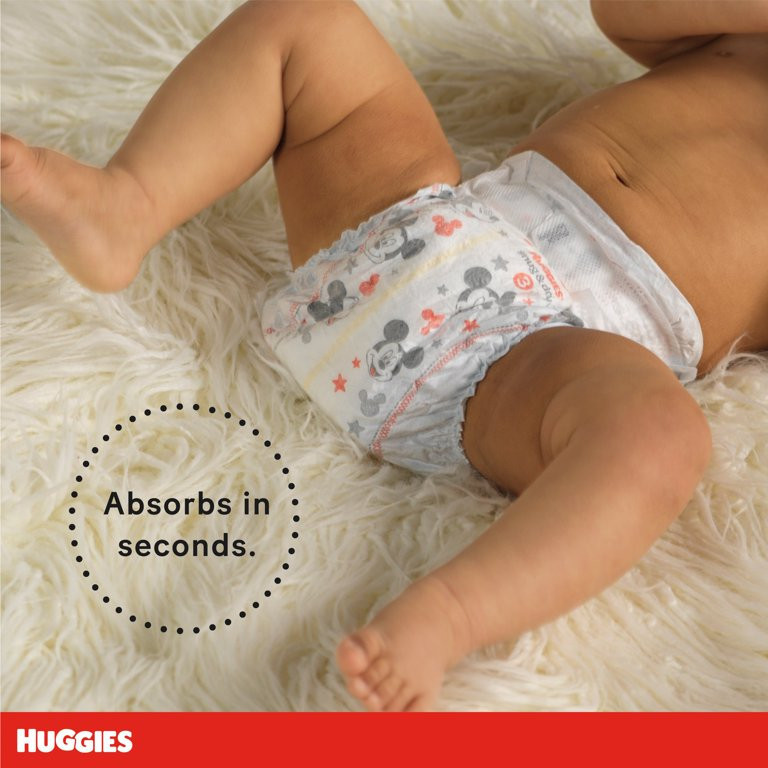 lot 322 image: Huggies Snug & Dry Baby Diapers, Size 5, 78 Ct