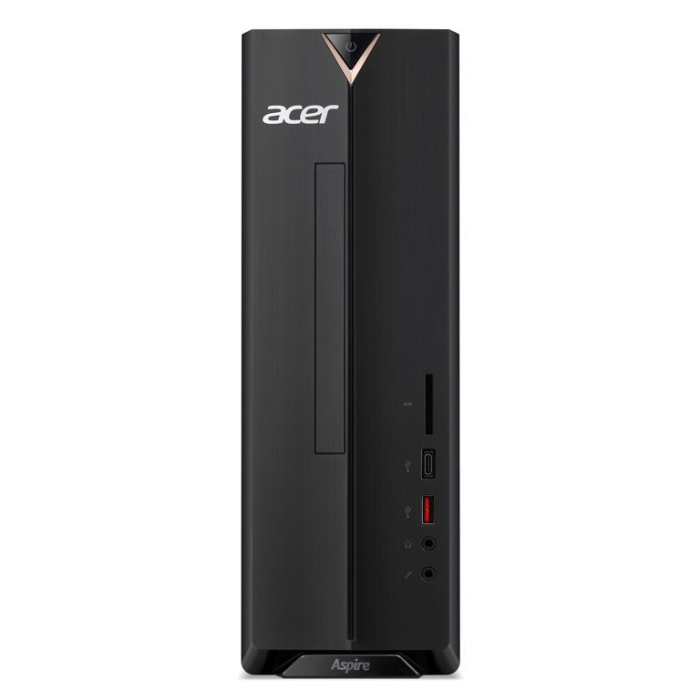 lot 329 image: Acer Aspire Desktop, 11th Gen Intel Core i5-11400 6-Core Processor, Intel UHD Graphics 730, 8GB DDR4, 512GB NVMe M.2 SSD, Black, Windows 10 Home, XC-1660G-UW93