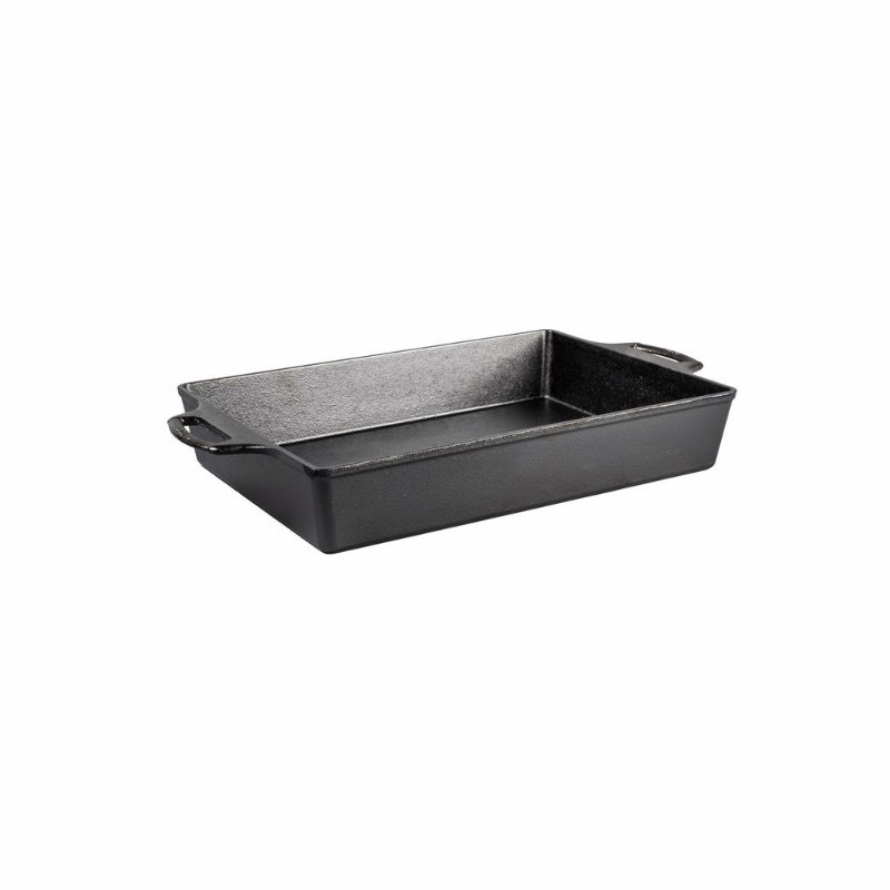 lot 335 image: Lodge 9 in. x 13 in. Cast Iron Pan in Black