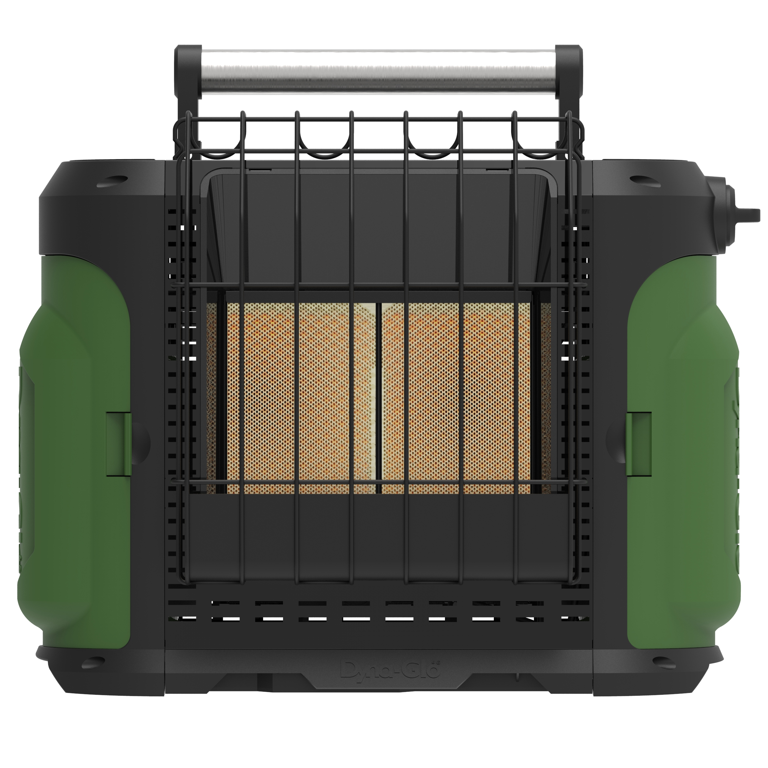 lot 351 image: Dyna-Glo Grab N Go XL Portable Heater 18,000 BTU Propane (LP) Recreational Radiant Heater