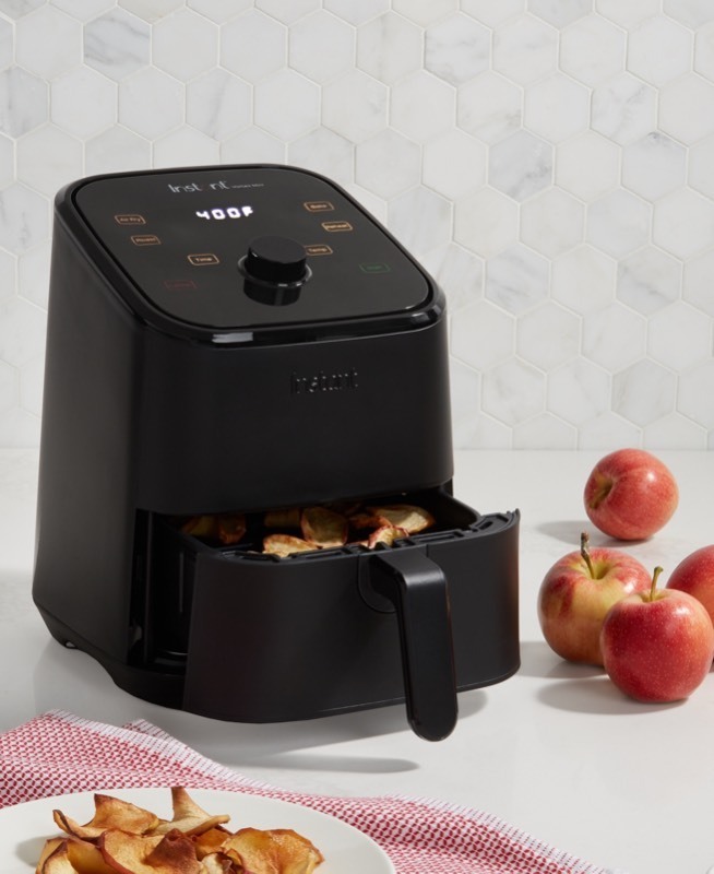 lot 360 image: Instant - 2Qt Vortex Mini Air Fryer - Black