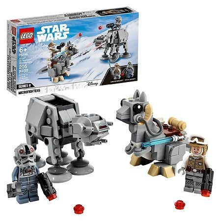 lot 363 image: LEGO Star Wars AT-AT vs. Tauntaun Microfighters 75298
