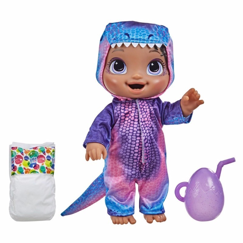 lot 422 image: Baby Alive Dress Up Dino Doll