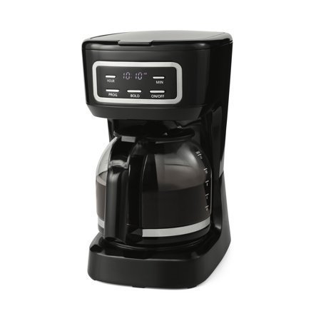 lot 435 image: Mainstays Programmable Coffeemaker, 12-Cups
