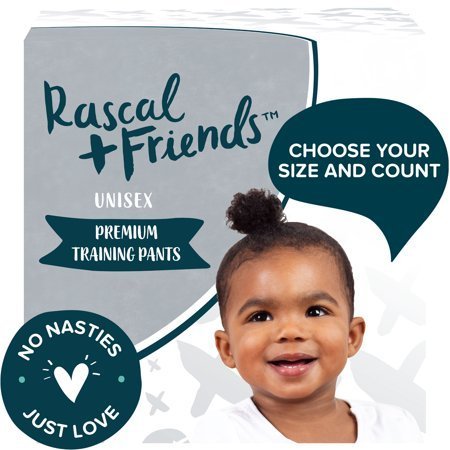 lot 472 image: Rascal  Friends Premium Training Pants, Size 4T-5T, 50 Count