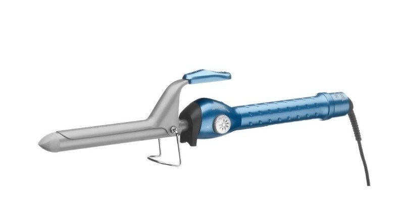 lot 474 image: BaBylissPRO Nano Titanium Spring Curling Iron