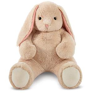 lot 20257 image: Vermont Teddy Bear Giant Stuffed Bunny - Big Stuffed Animal, Tan, 4 Foot