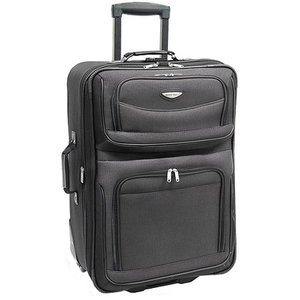 lot 20261 image: Travelers Choice Amsterdam 29 Expandable Rolling Upright Luggage