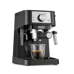 lot 20291 image: DeLonghi - Stilosa 15 Bar Pump Espresso Machine - Black and Stainless