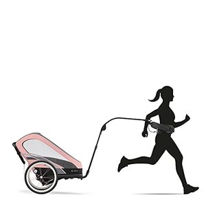 lot 20326 image: CYBEX Zeno Multisport Baby Trailer Pull Running Kit
