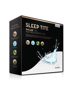 lot 20340 image: Sleep Tite Encase Mattress Protector - Split California King