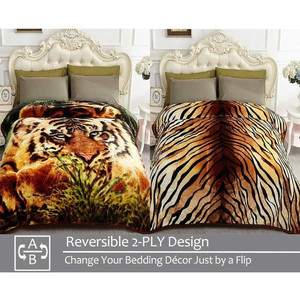 lot 20341 image: Korean Style Silky Soft Plush Warm Autumn Winter Blanket