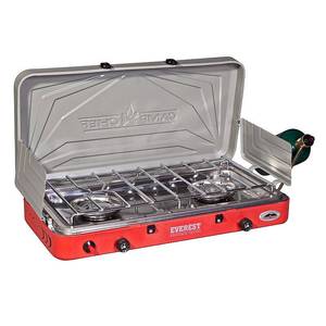 lot 22336 image: Camp Chef 2 Burner Propane Camping Stove