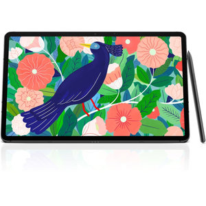 lot 1666 image: $$ Samsung - Galaxy Tab S7 - 11 - 128GB - With S Pen - Wi-Fi - Mystic Black - Retail $650