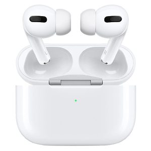 lot 1668 image: Apple - AirPods Pro (with Wireless Charging Case) - White