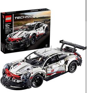 lot 1680 image: $$ LEGO Technic Porsche 911 RSR 42096 Race Car Building Set STEM Toy for Boys and Girls Ages 10 Features Porsche Model Car with Toy Engine (1,580 Pieces) - Retail $150