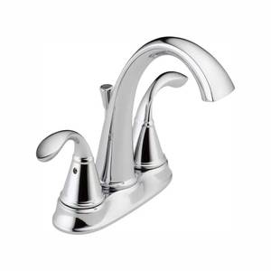 lot 4756 image: Zella 4 in. Centerset 2-Handle Bathroom Faucet in Chrome