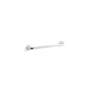 lot 4763 image: Lot of 2 KOHLER Cursiva 18 in. Towel Bars in Polished Chrome