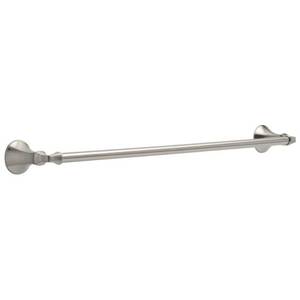 lot 4769 image: Lot of 3 Liberty Hardware 76224-BN Mandara Collection 24 in. Satin Nickel Towel Bars
