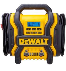lot 11590 image: $$ DEWALT DXAEPS14 1600 Peak Battery Amp 12V Automotive Jump StarterPower Station with 500 Watt AC Power Inverter, 120 PSI Digital Compressor, and USB Power