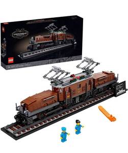 lot 11593 image: $$ Lego 6320521 Crocodile Locomotive 10277 Building Toy, (1, 271 Pieces)
