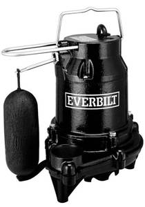 lot 11616 image: Everbilt 310 HP Cast Iron Sump Pump