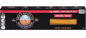 lot 12506 image: Dreamfields Healthy Pasta Living Angel Hair, 13.25-Ounce Boxes (Pack of 20)