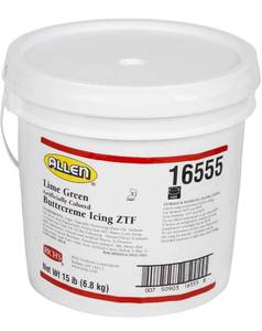 lot 12507 image: Richs JW Allen PreWhipped Lime Green Buttercreme Icing ZTF, 15 lb