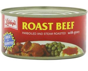 lot 12533 image: Libby Roast Beef with Gravy, 12 Ounce Pack of 21