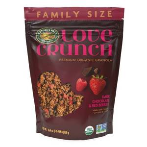 lot 12554 image: Love Crunch Premium Organic Granola, Dark Chocolate and Red Berries, 26.4 Oz