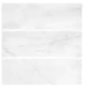 lot 13462 image: 20 Carrara WhiteGrey 3in. x 12in. Honed Marble Wall and Floor Tile