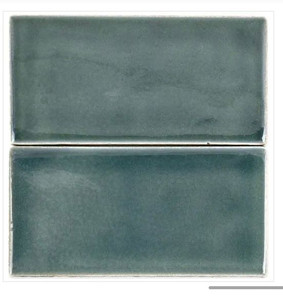 lot 13470 image: 22 Delphi Subway Deep Emerald 12x6 Polished Ceramic Tile