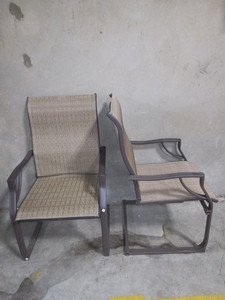 lot 16686 image: Lot Of 2 - Outdoor Patio Lawn Chair -  Newand Assembled-  Ready For Your Sitting Pleasure
