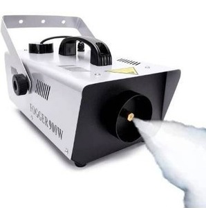 lot 100596 image: Fog Machine, HOLDLAMP 900W Smoke Machine with Wireless Remote Control, 6000CFM and 1000ml Tank Smoke Machine for DJ Disco Brithday Party Festival Wedding Stage Effect(Silver)