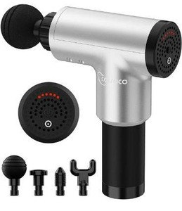 lot 100611 image: 6 Speeds Massage Gun, Cordless Handheld Deep Tissue Muscle Massager, Chargeable Percussion Device Super Quiet