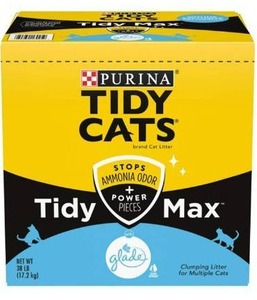lot 100621 image: Purina Tidy Cats with Glade Tough Odor Solutions Clear Springs Clumping Cat Litter