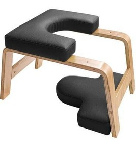 lot 100645 image: Restrial Life Yoga Inversion Bench- Headstand Bench for Home & Gym, Relieve Stress, Strengthen Core, Improve Sleep & Digestion