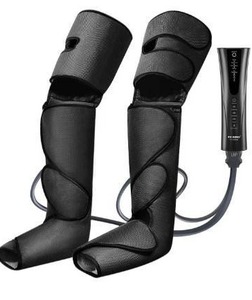 lot 100670 image: FIT KING Foot and Leg Massager for Circulation and Relaxation with Hand-held Controller 3 Modes 3 Intensities FT-012A