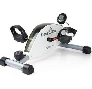 lot 100679 image: DeskCycle Under Desk Bike Pedal Exerciser - Portable Foot Exercise Cycle for Sitting with LCD Display - Mini Stationary Peddler for Adults & Seniors, Physical Therapy Workout Equipment