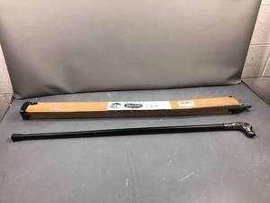 lot 100683 image: young gentleman cane model pet dog