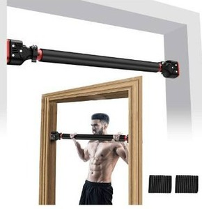 lot 100808 image: Aoyar Doorway Pull Up Bar Door Frame Chin Up Bar Adjustable Upper Body Workout Bar No Screw Installation Multifunctional Strength Training for Home Gym Fitness Exercise up to 440 lbs