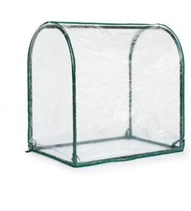 lot 100809 image: Topline Outdoor Mini Garden Greenhouse - 27 Inch