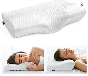 lot 29375 image: Sagino Contour Memory Foam Pillow
