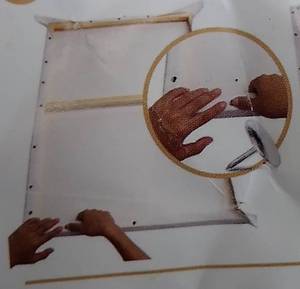lot 29381 image: DIY Wooden frame wood 3 x 2 (Frame Only)