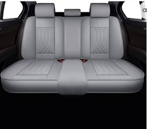 lot 29438 image: Tzautmac,Leather Car Seat Cover,Rear Seat,Gray
