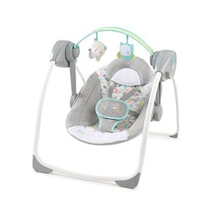 lot 29444 image: Ingenuity Comfort 2 Go Compact Portable 6-Speed Baby Swing